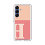 スリムプロテクションプレミアムケース［ オリジナル - initial two tone - H pink ］
