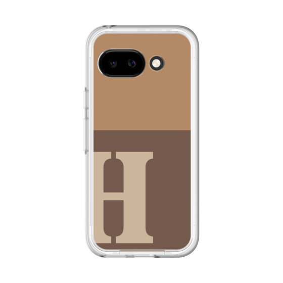 スリムプロテクションプレミアムケース［ オリジナル - initial two tone - H brown ］