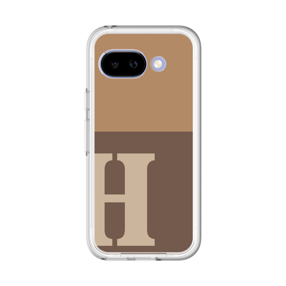 スリムプロテクションプレミアムケース［ オリジナル - initial two tone - H brown ］