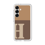 スリムプロテクションプレミアムケース［ オリジナル - initial two tone - H brown ］