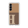 スリムプロテクションプレミアムケース［ オリジナル - initial two tone - H brown ］
