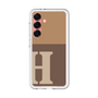 スリムプロテクションプレミアムケース［ オリジナル - initial two tone - H brown ］