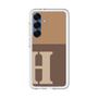 スリムプロテクションプレミアムケース［ オリジナル - initial two tone - H brown ］