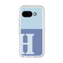 スリムプロテクションプレミアムケース［ オリジナル - initial two tone - H blue ］