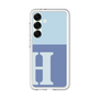 スリムプロテクションプレミアムケース［ オリジナル - initial two tone - H blue ］