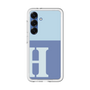 スリムプロテクションプレミアムケース［ オリジナル - initial two tone - H blue ］
