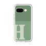 スリムプロテクションプレミアムケース［ オリジナル - initial two tone - H green ］
