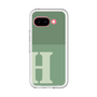 スリムプロテクションプレミアムケース［ オリジナル - initial two tone - H green ］