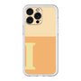 スリムプロテクションプレミアムケース［ オリジナル - initial two tone - I orange ］