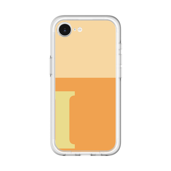 スリムプロテクションプレミアムケース［ オリジナル - initial two tone - I orange ］