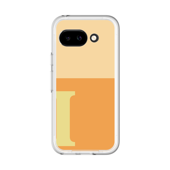 スリムプロテクションプレミアムケース［ オリジナル - initial two tone - I orange ］