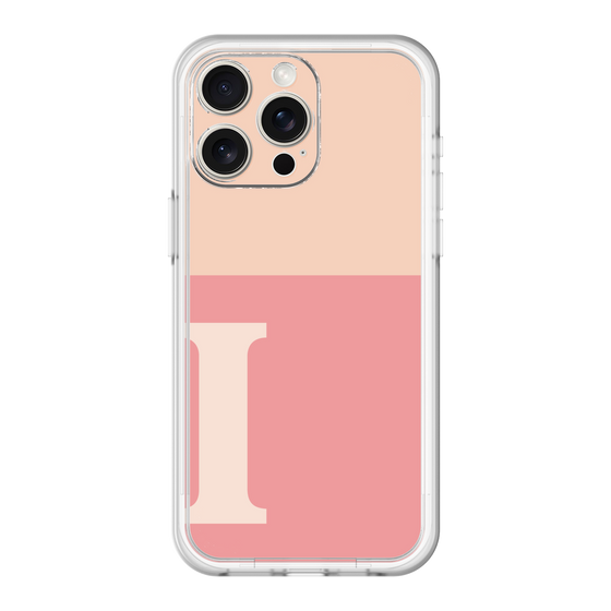 スリムプロテクションプレミアムケース［ オリジナル - initial two tone - I pink ］