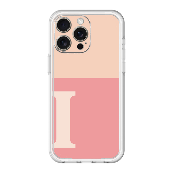 スリムプロテクションプレミアムケース［ オリジナル - initial two tone - I pink ］