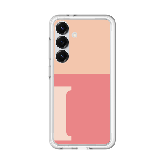 スリムプロテクションプレミアムケース［ オリジナル - initial two tone - I pink ］