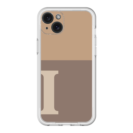 スリムプロテクションプレミアムケース［ オリジナル - initial two tone - I brown ］