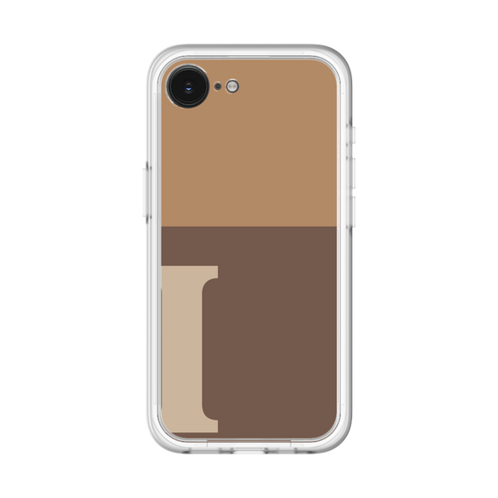 スリムプロテクションプレミアムケース［ オリジナル - initial two tone - I brown ］