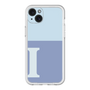 スリムプロテクションプレミアムケース［ オリジナル - initial two tone - I blue ］