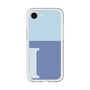 スリムプロテクションプレミアムケース［ オリジナル - initial two tone - I blue ］