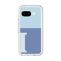 スリムプロテクションプレミアムケース［ オリジナル - initial two tone - I blue ］