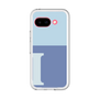 スリムプロテクションプレミアムケース［ オリジナル - initial two tone - I blue ］