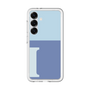 スリムプロテクションプレミアムケース［ オリジナル - initial two tone - I blue ］