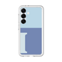 スリムプロテクションプレミアムケース［ オリジナル - initial two tone - I blue ］