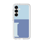 スリムプロテクションプレミアムケース［ オリジナル - initial two tone - I blue ］