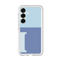 スリムプロテクションプレミアムケース［ オリジナル - initial two tone - I blue ］