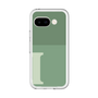 スリムプロテクションプレミアムケース［ オリジナル - initial two tone - I green ］