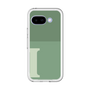 スリムプロテクションプレミアムケース［ オリジナル - initial two tone - I green ］