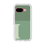 スリムプロテクションプレミアムケース［ オリジナル - initial two tone - I green ］