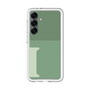 スリムプロテクションプレミアムケース［ オリジナル - initial two tone - I green ］