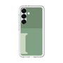 スリムプロテクションプレミアムケース［ オリジナル - initial two tone - I green ］