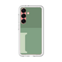 スリムプロテクションプレミアムケース［ オリジナル - initial two tone - I green ］