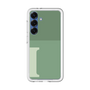 スリムプロテクションプレミアムケース［ オリジナル - initial two tone - I green ］