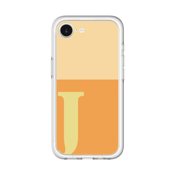 スリムプロテクションプレミアムケース［ オリジナル - initial two tone - J orange ］