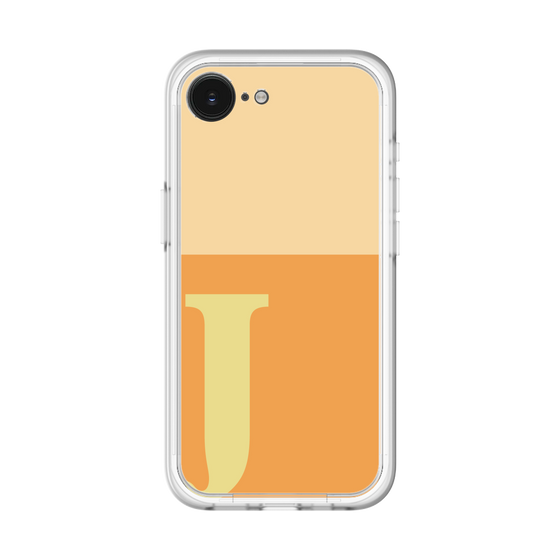 スリムプロテクションプレミアムケース［ オリジナル - initial two tone - J orange ］