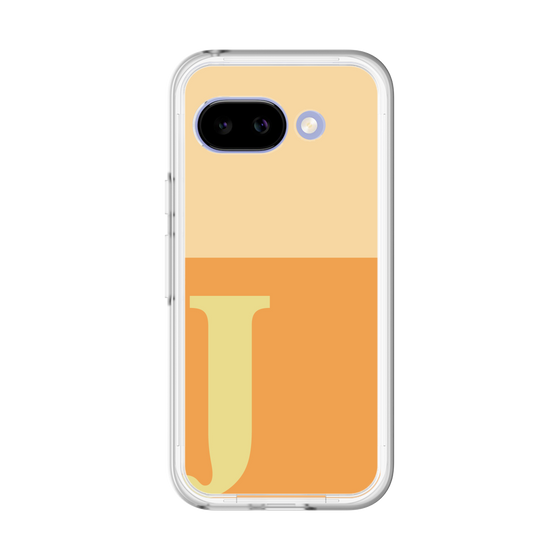 スリムプロテクションプレミアムケース［ オリジナル - initial two tone - J orange ］
