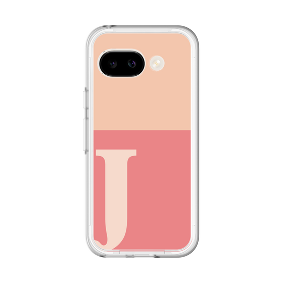 スリムプロテクションプレミアムケース［ オリジナル - initial two tone - J pink ］