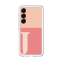 スリムプロテクションプレミアムケース［ オリジナル - initial two tone - J pink ］