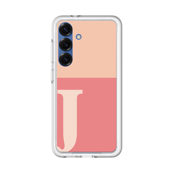 スリムプロテクションプレミアムケース［ オリジナル - initial two tone - J pink ］
