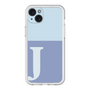 スリムプロテクションプレミアムケース［ オリジナル - initial two tone - J blue ］
