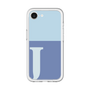スリムプロテクションプレミアムケース［ オリジナル - initial two tone - J blue ］