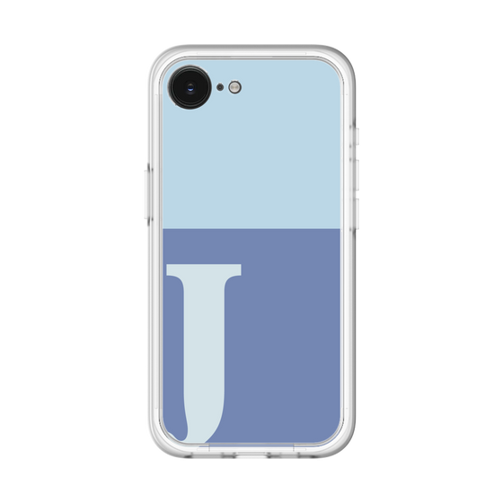 スリムプロテクションプレミアムケース［ オリジナル - initial two tone - J blue ］