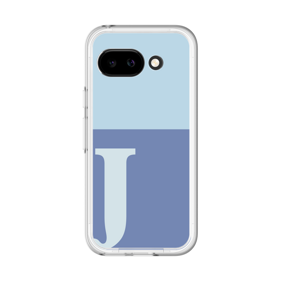 スリムプロテクションプレミアムケース［ オリジナル - initial two tone - J blue ］