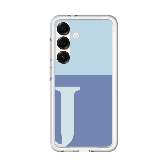 スリムプロテクションプレミアムケース［ オリジナル - initial two tone - J blue ］