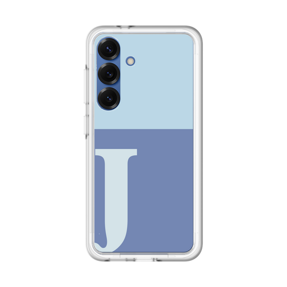 スリムプロテクションプレミアムケース［ オリジナル - initial two tone - J blue ］