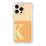 スリムプロテクションプレミアムケース［ オリジナル - initial two tone - K orange ］