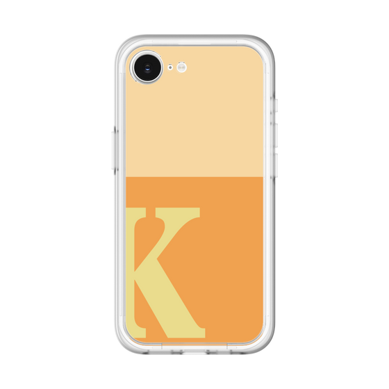 スリムプロテクションプレミアムケース［ オリジナル - initial two tone - K orange ］