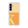 スリムプロテクションプレミアムケース［ オリジナル - initial two tone - K orange ］